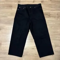 WACKO MARIA ブラックデニム M 【裾直しあり】のサムネイル