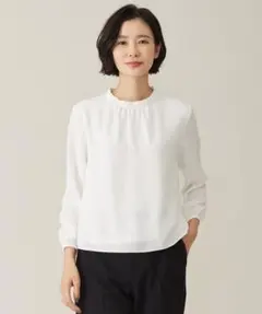 J.PRESS LADIES✿プルエラフリルネック カットソー✿23区