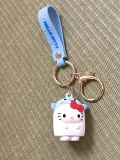 ハローキティ　ご当地キーホルダー　山口　ふぐ　すいちょる