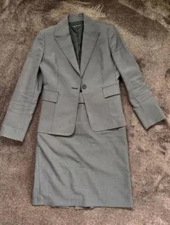 INDIVI グレー スカートスーツ 38