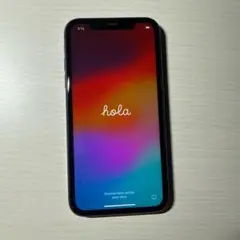 iPhone11 ブラック　128GB SIMフリー カメラレンズ一部破損