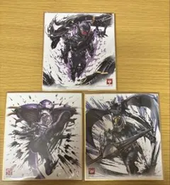 仮面ライダー色紙ART 仮面ライダー龍騎3枚