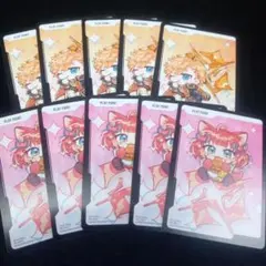 クロスタ【プレイポイントPP(花芽なずな)(渋谷ハル)】プロモPR各5枚