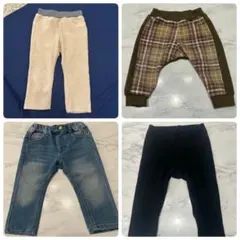 80サイズ　男の子　女の子　UNIQLO等ブランド多数レギンスデニム　まとめ売り