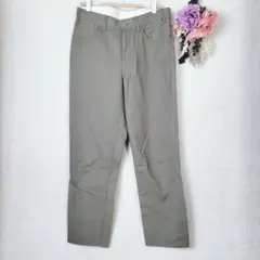 美品★BEAUTY & YOUTH コーデュラパンツ ANKLE S　カーキ