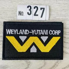 エイリアン プレデター ウェイランド ユタニ社 ⭐︎ 刺繍ワッペン ベルクロ付
