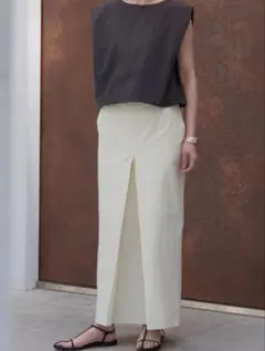UNOF ウノフ　SLIT LINE PANTS ふじあみ　スリットラインパンツ UNOF ウノフ SLIT LINE PANTS ふじあみ スリットラインパンツ - メルカリ