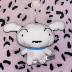 生地】シロ ぬいぐるみ クレヨンしんちゃん 韓国限定 なると巻き 平成 