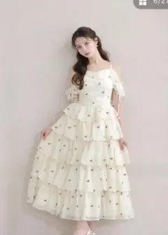 エムミーエメ Summer lace long cami onepiece - メルカリ