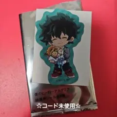 GiGO限定ステッカー 僕のヒーローアカデミア　緑谷出久　コード未使用