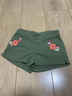 GYMBOREE 花柄刺繍 ハーフパンツ 18-24 mosのサムネイル