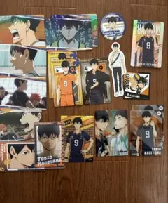 ハイキュー!! 影山飛雄 カード 16枚 ステッカー3枚 セット