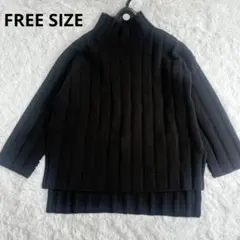 ❤️シップス ウール カシミヤ リブ ハイネック プルオーバー