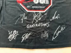 GENERATIONS メンバー全員 直筆 サイン入り Tシャツ