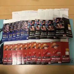 ワンピースカード　新たなる皇帝　受け継がれる意志　　　蒼海の七傑　空箱