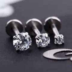 サージカルステンレス☆ラブレットスタッドピアス ゴールド5mm 片耳(1個)