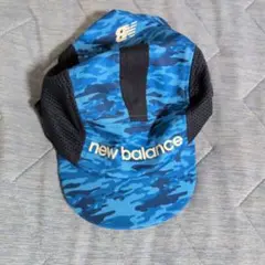 new balance 青迷彩キャップ