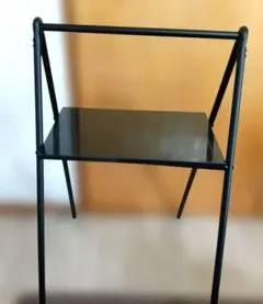 IKEA BJORKASEN 折り畳みテーブル 黒色 ブラック パソコン 机