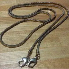 シルバー金属ショルダーストラップ