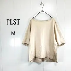 プラステ プルオーバーカットソー 半袖シャツ コットン100% シンプル 春夏