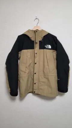 THE NORTH FACE マウンテンライトジャケット ベージュ/ブラック/S