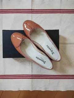 Repetto バレエシューズ エナメル ピンクのサムネイル