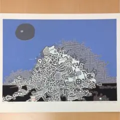 ★木村利三郎 シルクスクリーン NEW YORK 1970 木村利三郎 大判シルクスクリーン『New York』E.P.版(作家保存版