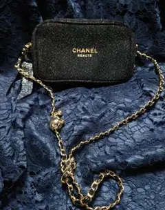 ★らぃくん★CHANEL BEAUTE チェーン付きポーチ ☆らぃくん様専用☆CHANEL BEAUTE チェーン付きポーチ - メルカリ