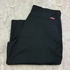 Dickies　ワークパンツ　W39 L31　ブラック　古着　ワークのサムネイル