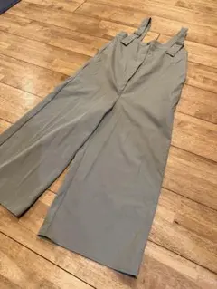 しまむら★カーキサロペットパンツ★160サイズ★キッズ