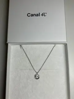 Canal 4°Cシルバーネックレス　刻印　箱あり