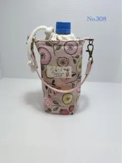 ガーゼハンカチ ユキエモン272 ハンドメイド(ペットボトルカバー