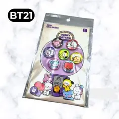 未開封　BT21 缶バッジ 8個セット BTS ラメ №2