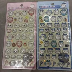 ちいかわ　ハチワレ　ボンボンドロップシール　2個セット　2set 即購入○