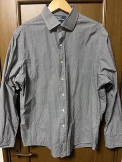 ラルフローレン　グレンチェック　長袖シャツ　171/2