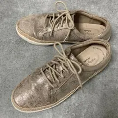 Clarks レースアップ スニーカー エスパドリーユ 23 軽量 レディースのサムネイル