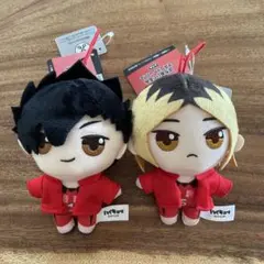 ハイキュー！！ぷちぬいぐるみマスコットvol.2 孤爪研磨 黒尾鉄朗 セット