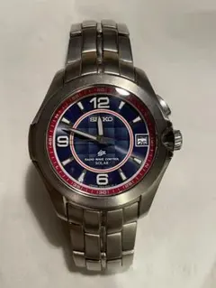 SEIKO 佐藤琢磨限定モデル チタンソーラー電波時計