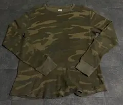 gap サーマル ロンt カモ 迷彩柄 cityboy 古着 - メルカリ