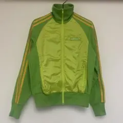 希少 アディダス 90年代 万国旗タグ トラックジャケット グリーン ジャージ