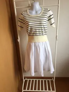 ダズリン　ニットトップス　スカートセットアップ