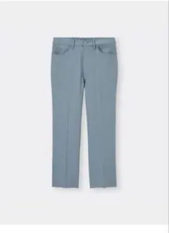 センタープレスストレートパンツ