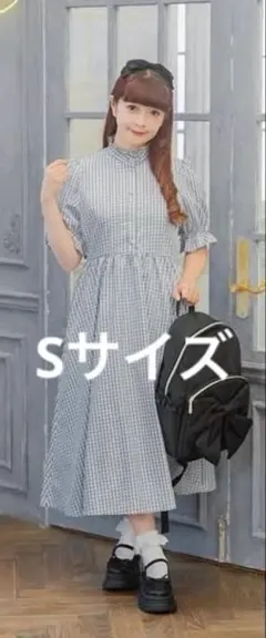 新品 しまむら 青木美沙子 チェックワンピース Lサイズ - メルカリ