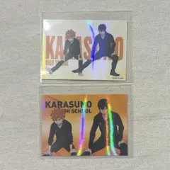 ハイキュー!! ホロステッカー ウォーミングアップ!! 日向＆影山 まとめ売り