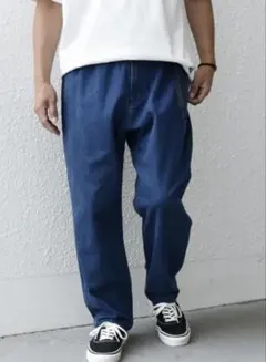 P*n様 SHIPS 別注Gramicci: ルーズテーパード ストレッチ デニ