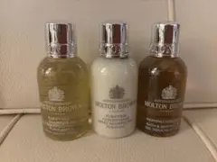 【新品未使用】MOLTON BROWN 旅行用シャンプーセット 50ml×3本