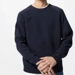 【ユニクロ】男女兼用 ラムクルーネックセーター