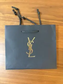 YSL ロゴ入り 黒 ショップ袋
