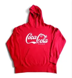 Coca-Cola コカ・コーラ プルオーバーパーカー レッド