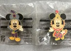 ディズニー ピンバッジ ミッキー　ミニー　新品未使用　匿名配送